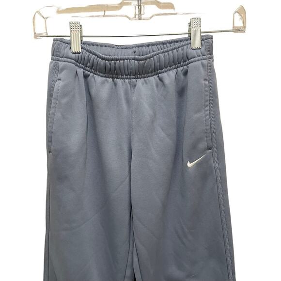 Nike Therma-Fit Fleece Lined Sweatpants Blue Boys Size Medium - Picture 3 of 6